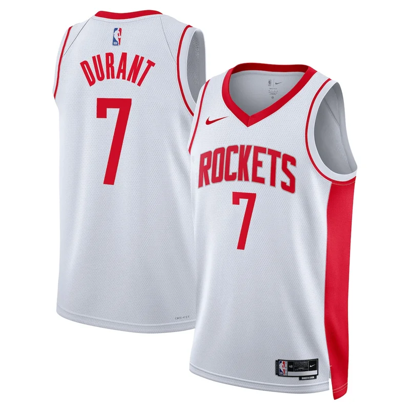 Houston Rockets Association Edition Jersey - White - Fred Vanvleet - Unisex - Image 3