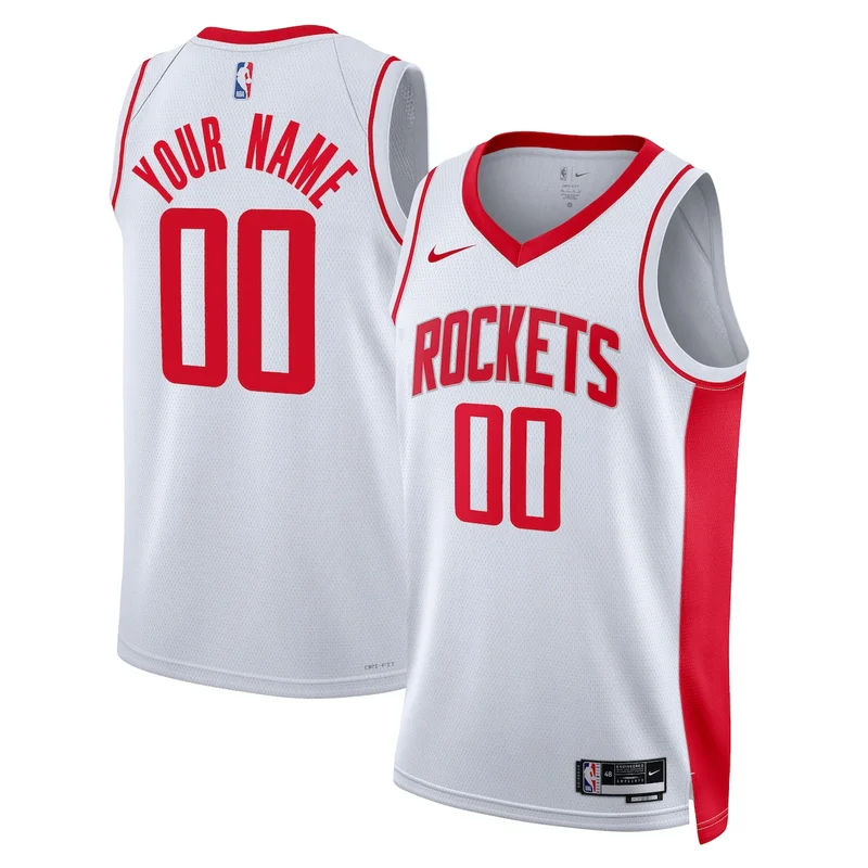 Houston Rockets Association Edition Jersey - White - Fred Vanvleet - Unisex - Image 4