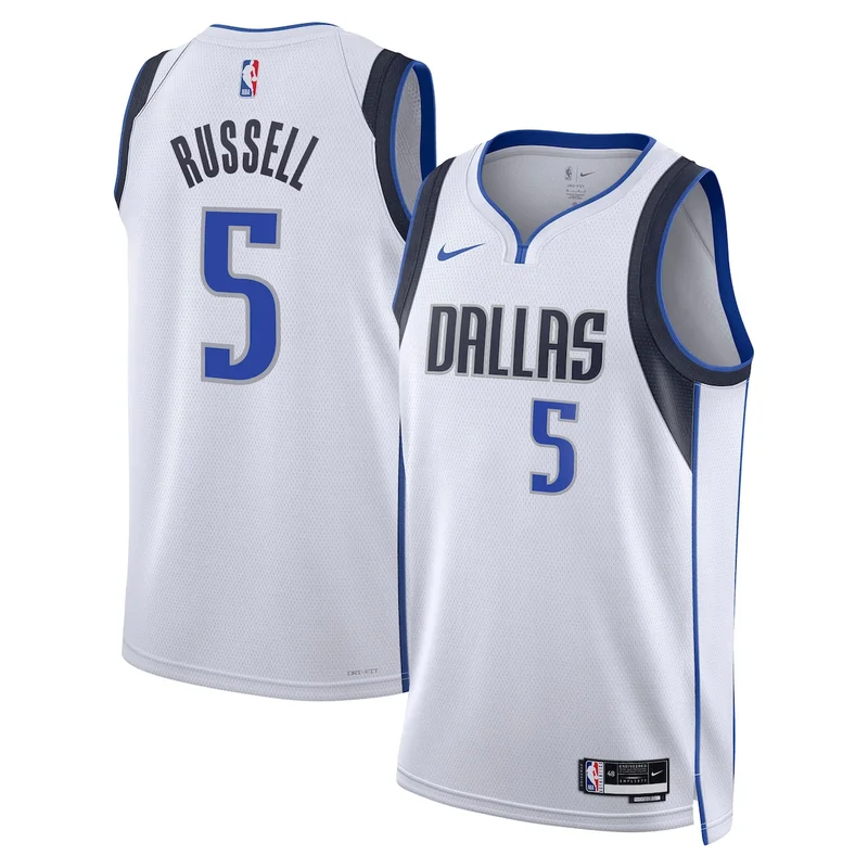 Dallas Mavericks Association Edition Jersey - White - Anthony Davis - Unisex - Image 3