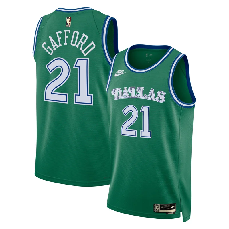 Dallas Mavericks Classic Edition Jersey - Green - Anthony Davis - Unisex - Image 4