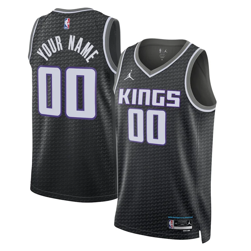 Sacramento Kings Jordan Statement Edition Jersey - Purple - Domantas Sabonis - Unisex - Image 4