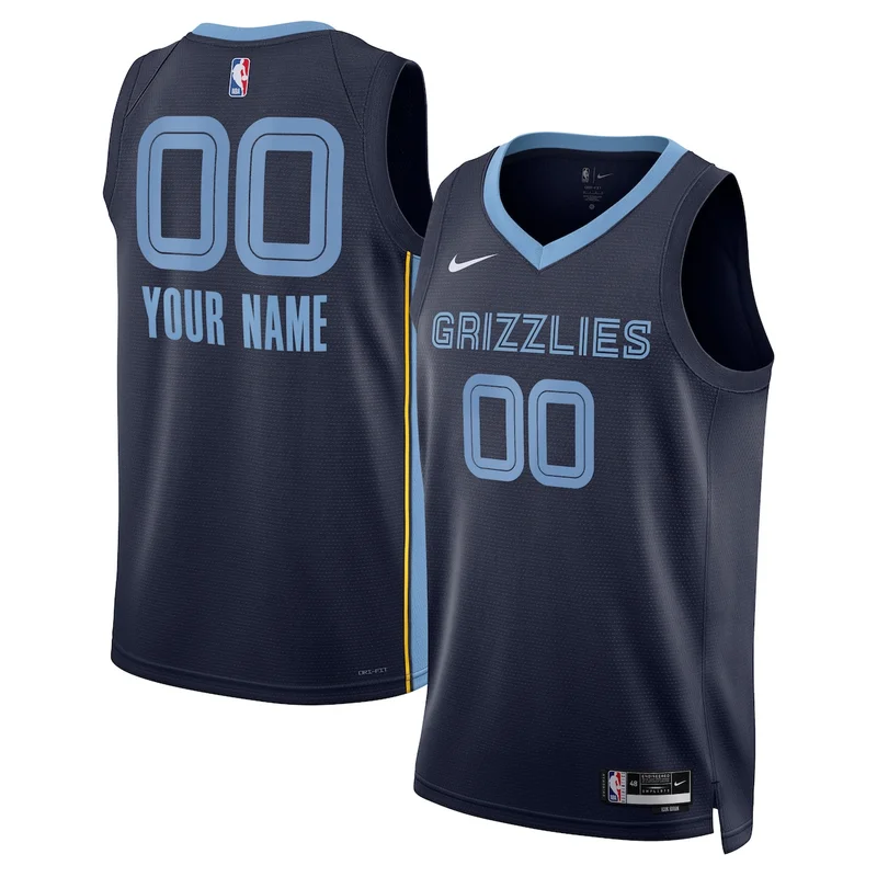Memphis Grizzlies Icon Jersey - Custom - Unisex