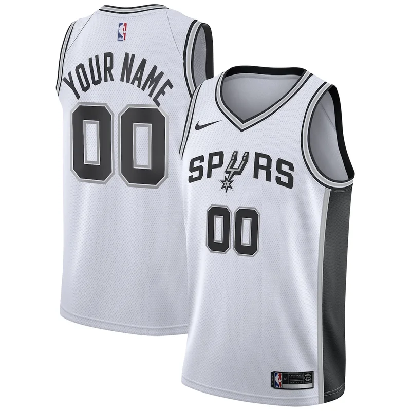 San Antonio Spurs Association Edition Jersey - White - Keldon Johnson - Unisex - Image 5