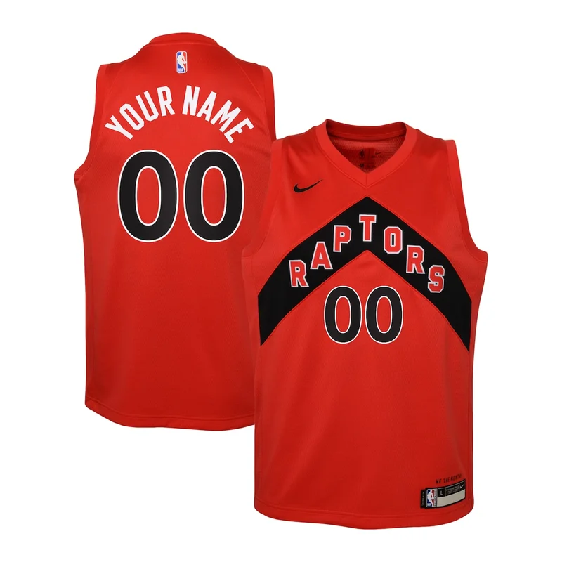 Toronto Raptors Icon Edition Jersey - Red - Scottie Barnes - Unisex - Image 3