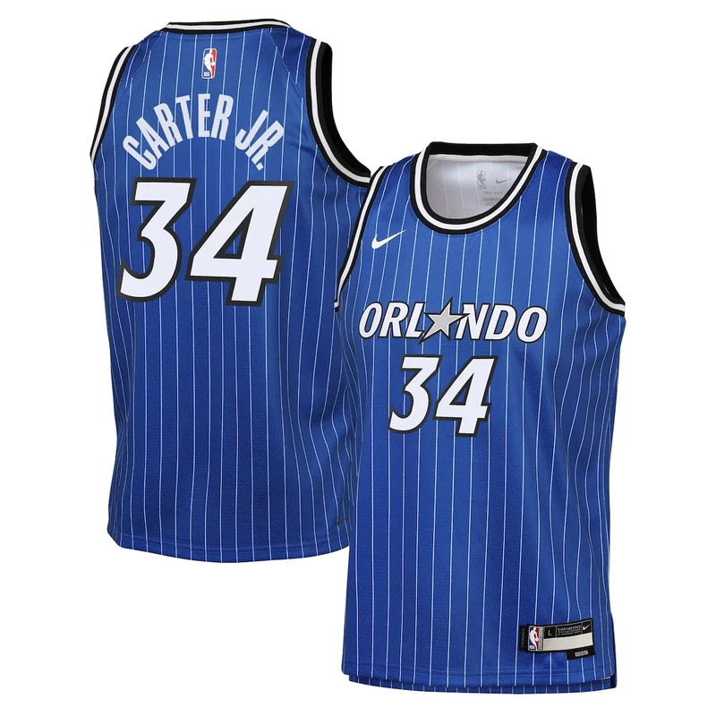 Orlando Magic Icon Edition Jersey - Blue - Wendell Carter Jr. - Unisex - Image 2