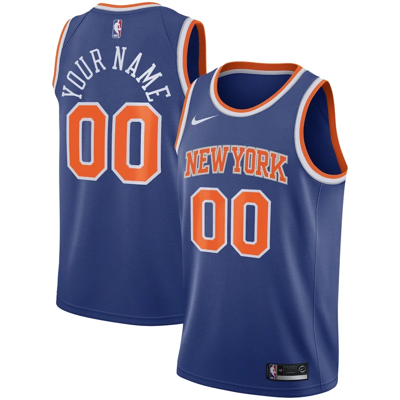 New York Knicks Icon Edition Jersey -Â Blue - Mitchell Robinson - Image 3