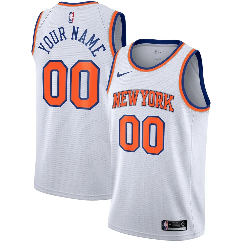 New York Knicks Association Edition Jersey - White - Mitchell Robinson - Unisex - Image 3