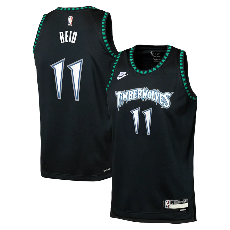 Minnesota Timberwolves Classic Edition Jersey - Black - Anthony Edwards - Image 5