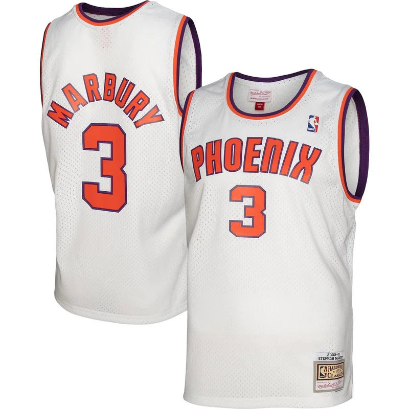 Shawn Marion Black Phoenix Suns 1999-2000 Hardwood Classics Player Jersey - Image 2