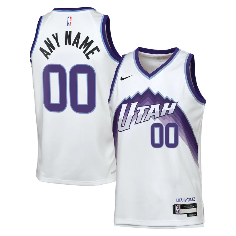 Utah Jazz Association Edition Jersey - White - Walker Kessler - Image 2