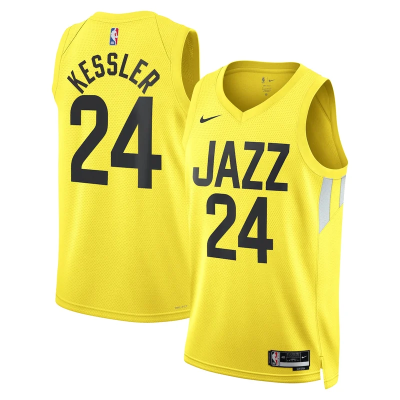 Utah Jazz Association Edition Jersey - White - Lauri Markkanen - Unisex - Image 5