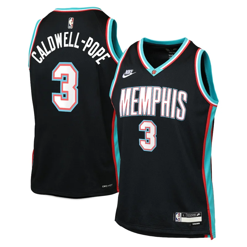 Memphis Grizzlies Classic Edition Jersey - Black - Jaren Jackson Jr. - Image 3
