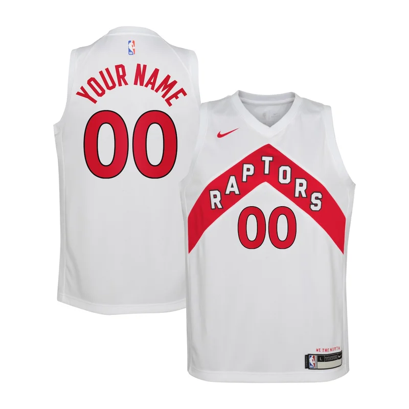 Vince Carter Purple/Red Toronto Raptors Hardwood Classics 1998/99 Split Jersey - Image 5