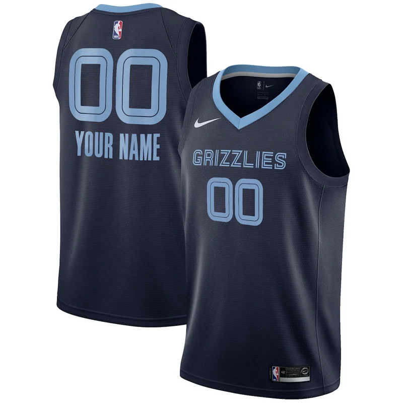 Memphis Grizzlies Icon Jersey - Custom - Unisex - Image 2