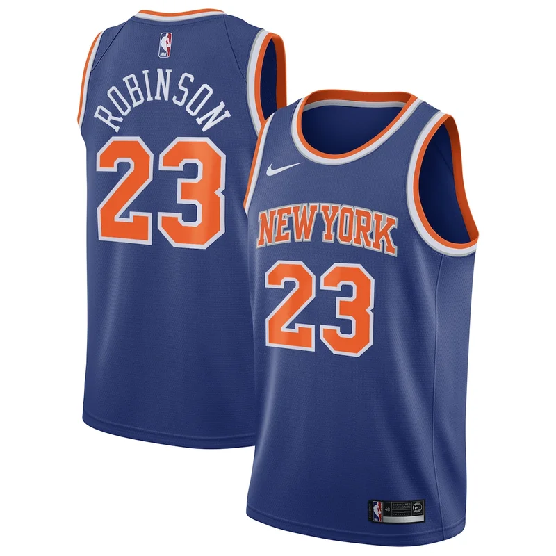 New York Knicks Icon Edition Jersey -Â Blue - Mitchell Robinson