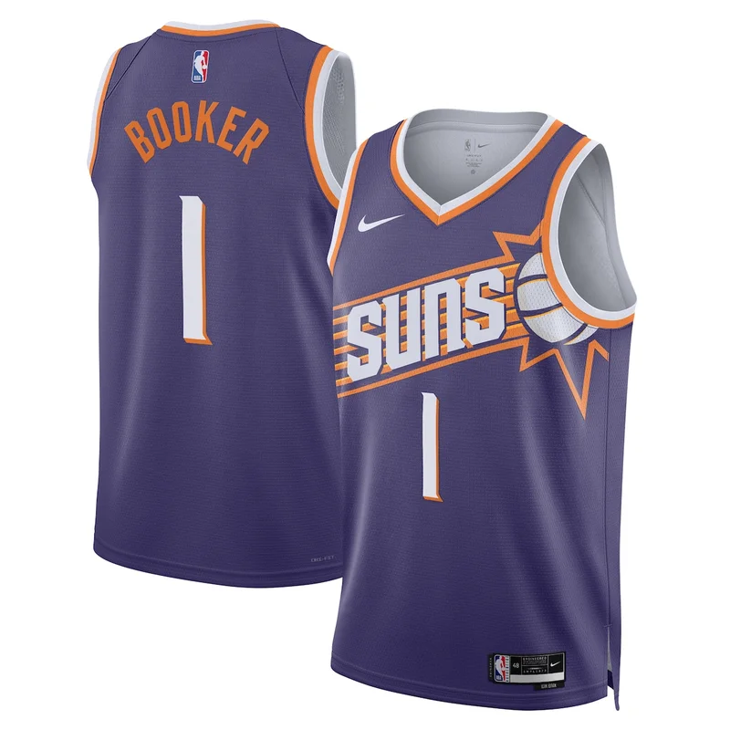 Phoenix Suns Icon Edition Jersey - Purple - Devin Booker - Unisex