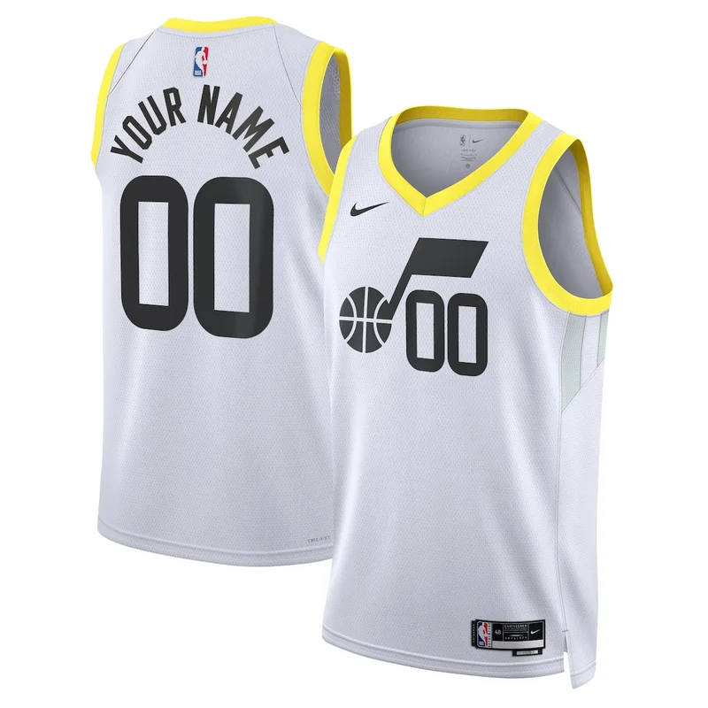 Utah Jazz Association Edition Jersey - White - Lauri Markkanen - Unisex - Image 3