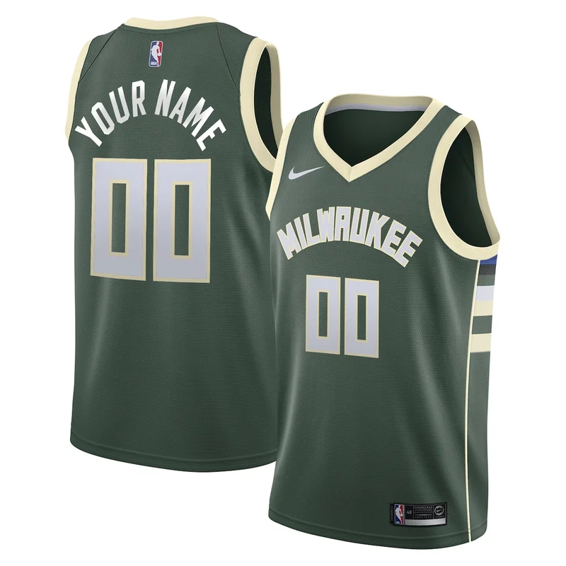 Ray Allen Green Milwaukee Bucks 1996-97 Hardwood Classics Jersey - Image 5