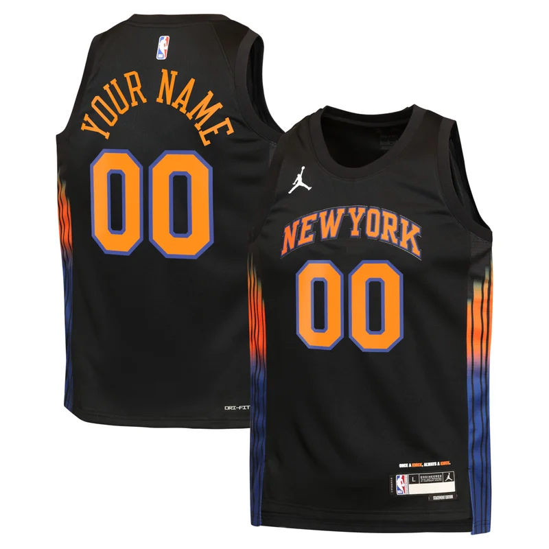 New York Knicks Jordan Statement Jersey - Brunson - Unisex - Image 3