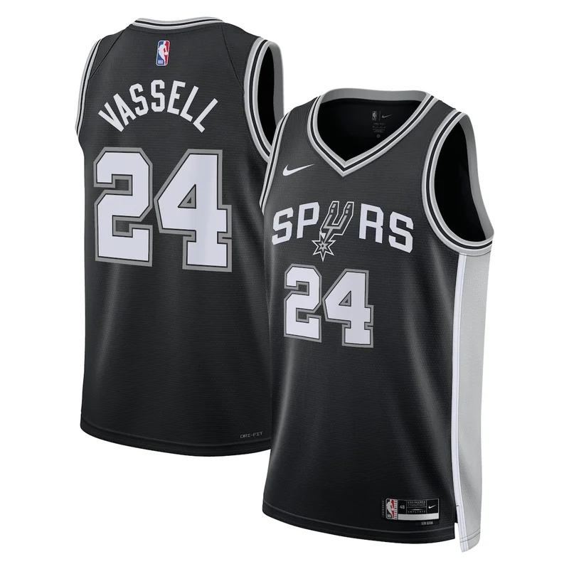 San Antonio Spurs Association Jersey Nba 2025 First Round Draft Pick - White - Dylan Harper - Image 2