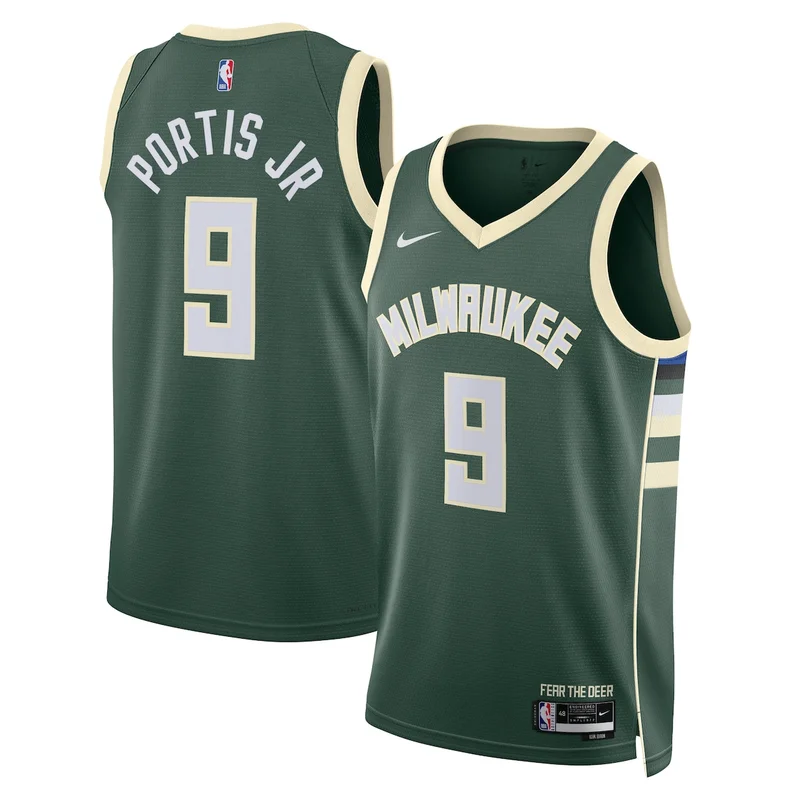 Ray Allen Green Milwaukee Bucks 1996-97 Hardwood Classics Jersey - Image 4