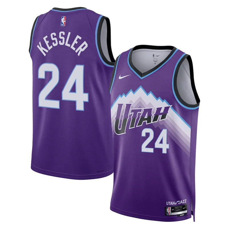 Utah Jazz Icon Edition Jersey - Purple - Walker Kessler