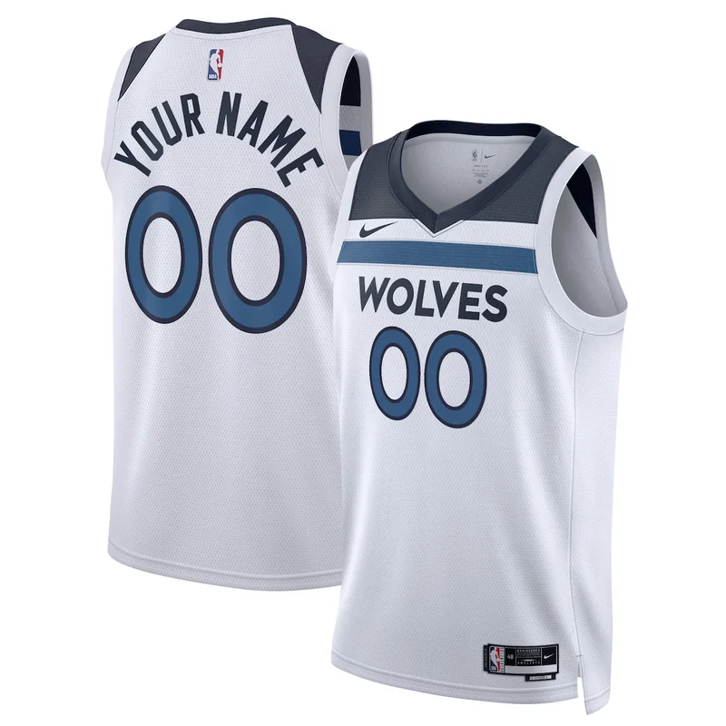 Kevin Garnett Platinum Minnesota Timberwolves 1997/98 Hardwood Classics 75Th Anniversary Jersey - Image 3