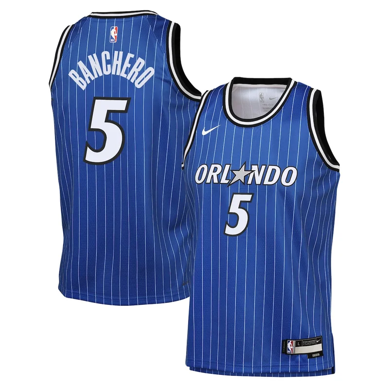 Orlando Magic Icon Edition Jersey - Blue - Jalen Suggs - Image 5
