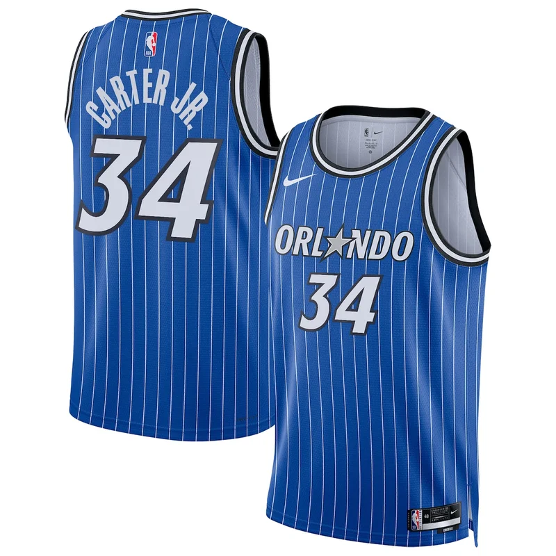 Orlando Magic Icon Edition Jersey - Blue - Wendell Carter Jr. - Unisex