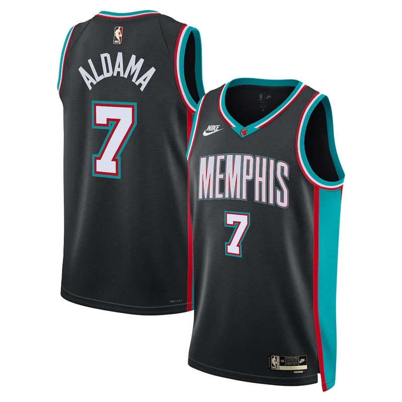 Memphis Grizzlies Classic Edition Jersey - Black - Jaren Jackson Jr. - Image 4