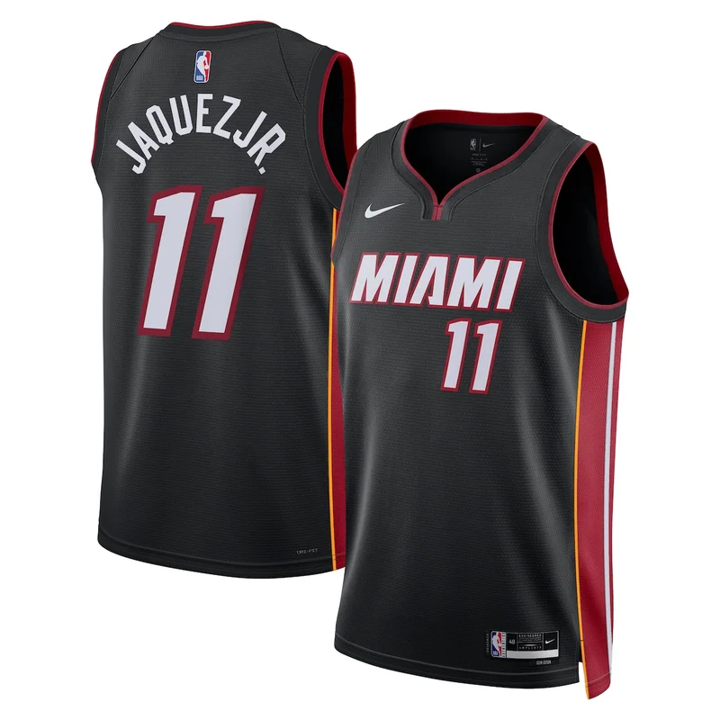 Miami Heat Icon Edition Jersey - Black - Jaime Jaquez Jr. - Unisex
