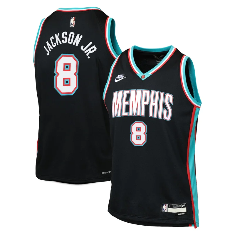 Memphis Grizzlies Classic Edition Jersey - Black - Jaren Jackson Jr.