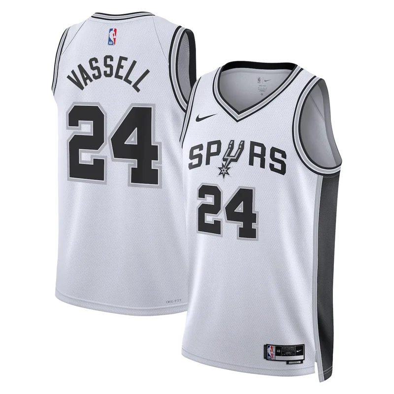 David Robinson Platinum San Antonio Spurs 1998/99 Hardwood Classics 75Th Anniversary Jersey - Image 4