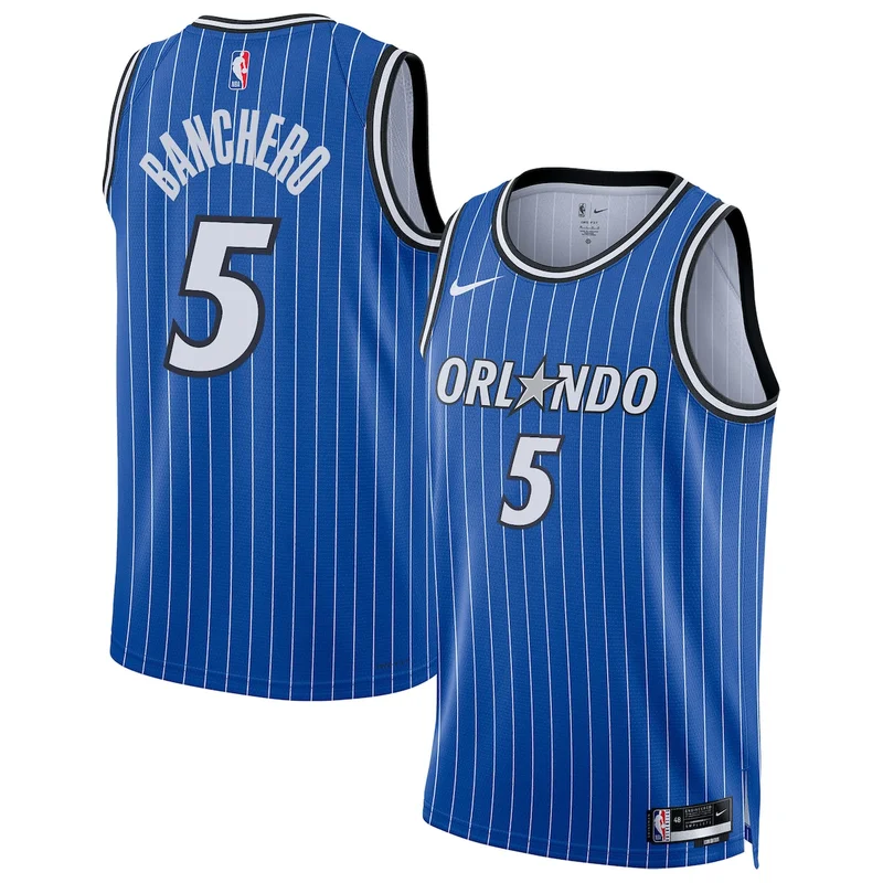 Orlando Magic Icon Edition Jersey - Blue - Jalen Suggs - Image 4