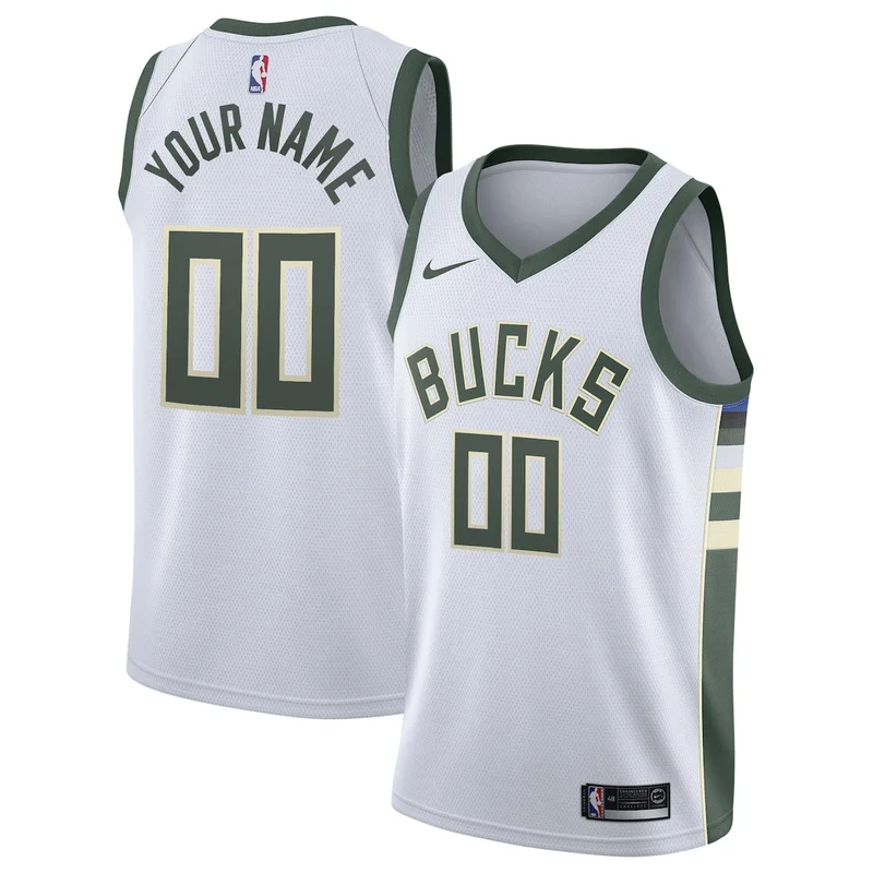 Ray Allen Green Milwaukee Bucks 1996-97 Hardwood Classics Jersey - Image 3