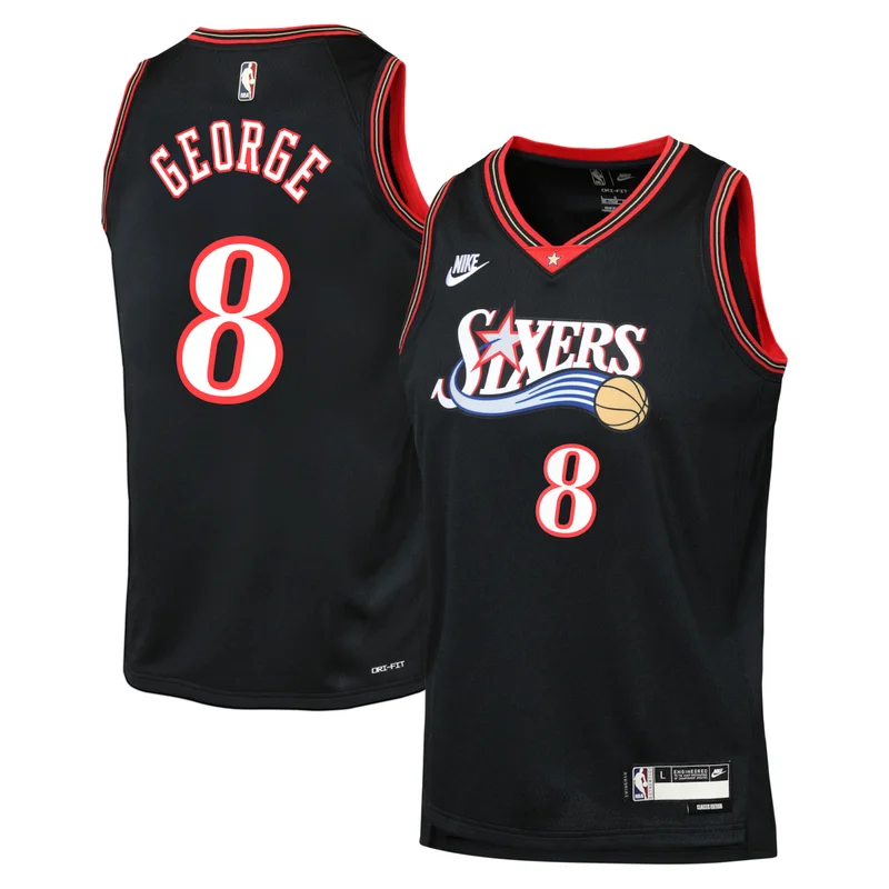 Philadelphia 76Ers City Edition Jersey 2024 - White - Paul George - Image 5