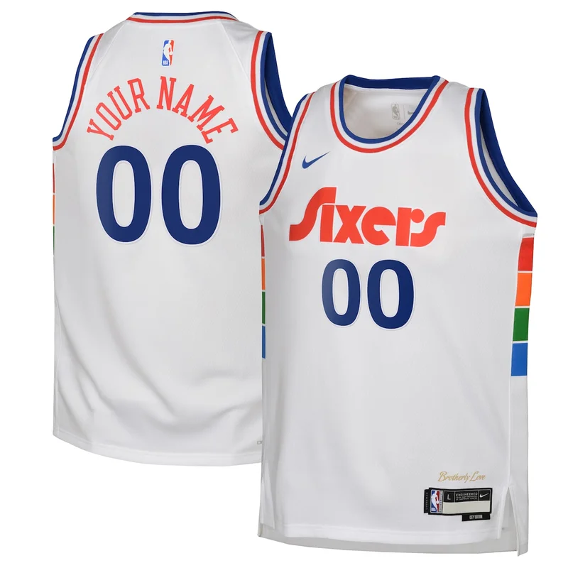 Philadelphia 76Ers Association Jersey - Custom - Unisex - Image 4