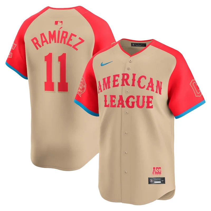 American League Corey Seager Cream 2024 MLB All-Star Game Elite Player Jersey - Image 2