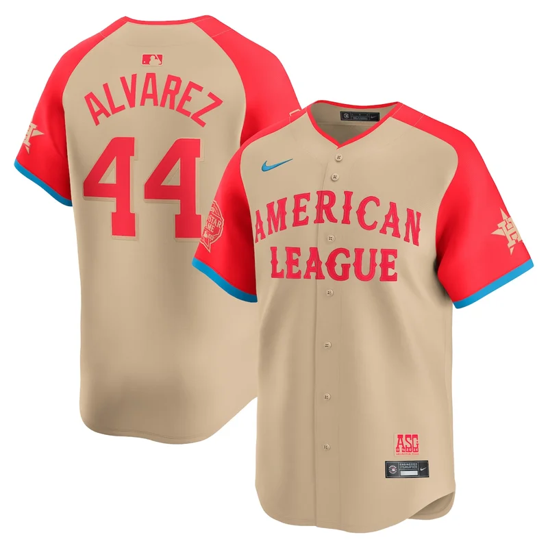 American League Yordan Alvarez Cream 2024 MLB All-Star Game Limited Player Jersey