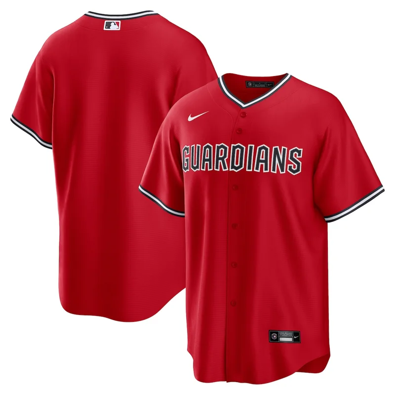 Cleveland Guardians Red Alternate 2 Jersey