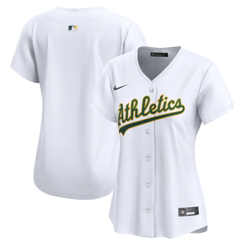 Oakland Athletics White Home Limited Jersey