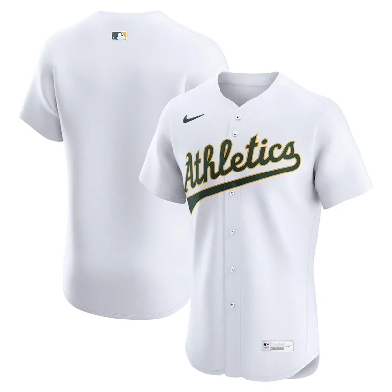 Oakland Athletics White Home Limited Jersey - Image 5