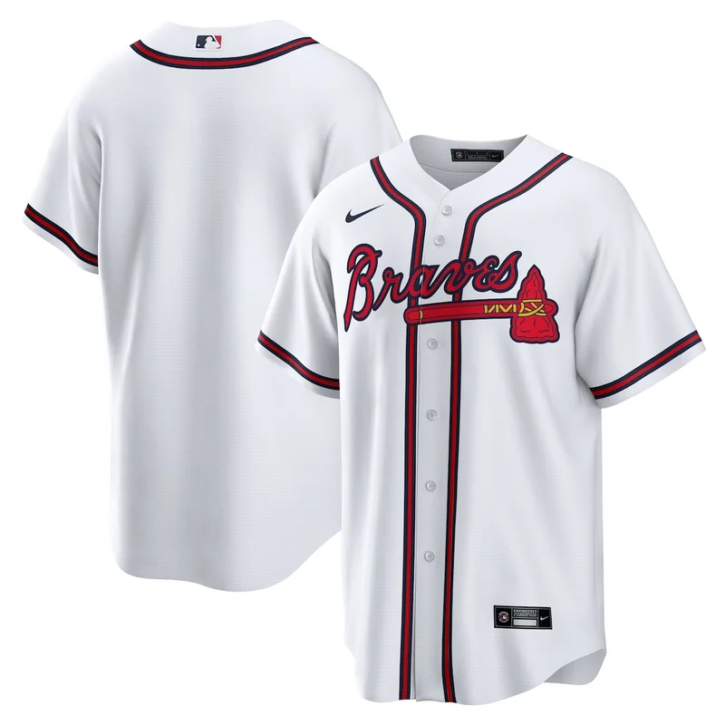Atlanta Braves Ronald Acuna Jr. Red Alternate 2 Elite Jersey - Image 3