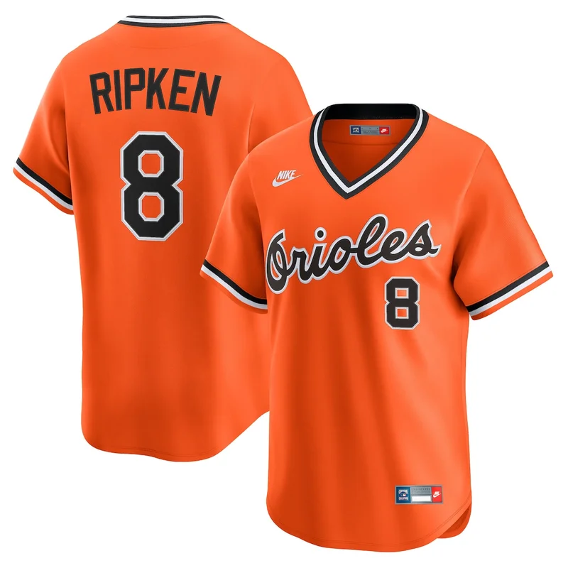 Baltimore Orioles Cal Ripken Sr. Orange Throwback Cooperstown Collection Limited Jersey