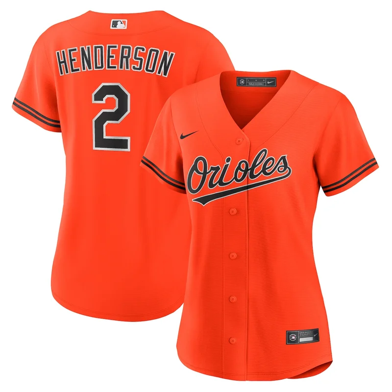 Baltimore Orioles Gunnar Henderson White Home Limited Player Jersey - Image 5