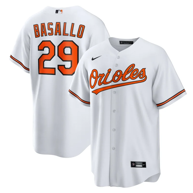 Baltimore Orioles Gunnar Henderson White Home Limited Player Jersey - Image 3