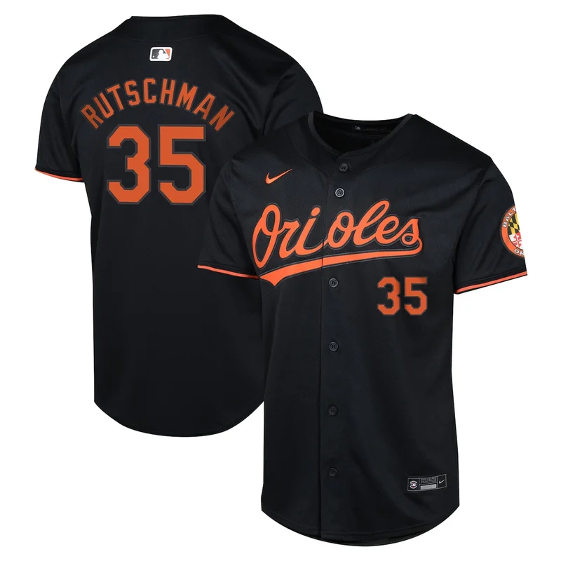 Baltimore Orioles Adley Rutschman Black Alternate Limited Player Jersey