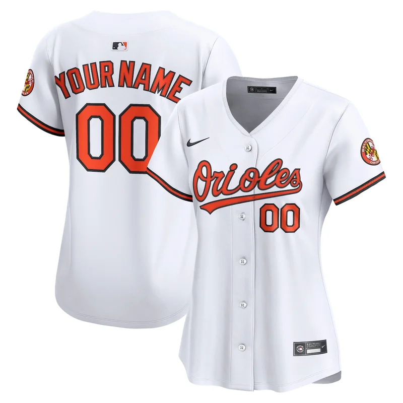 Baltimore Orioles Jackson Holliday White Home Player Jersey - Image 4