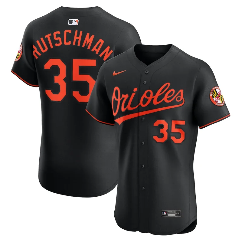 Baltimore Orioles Jackson Holliday White Home Player Jersey - Image 5