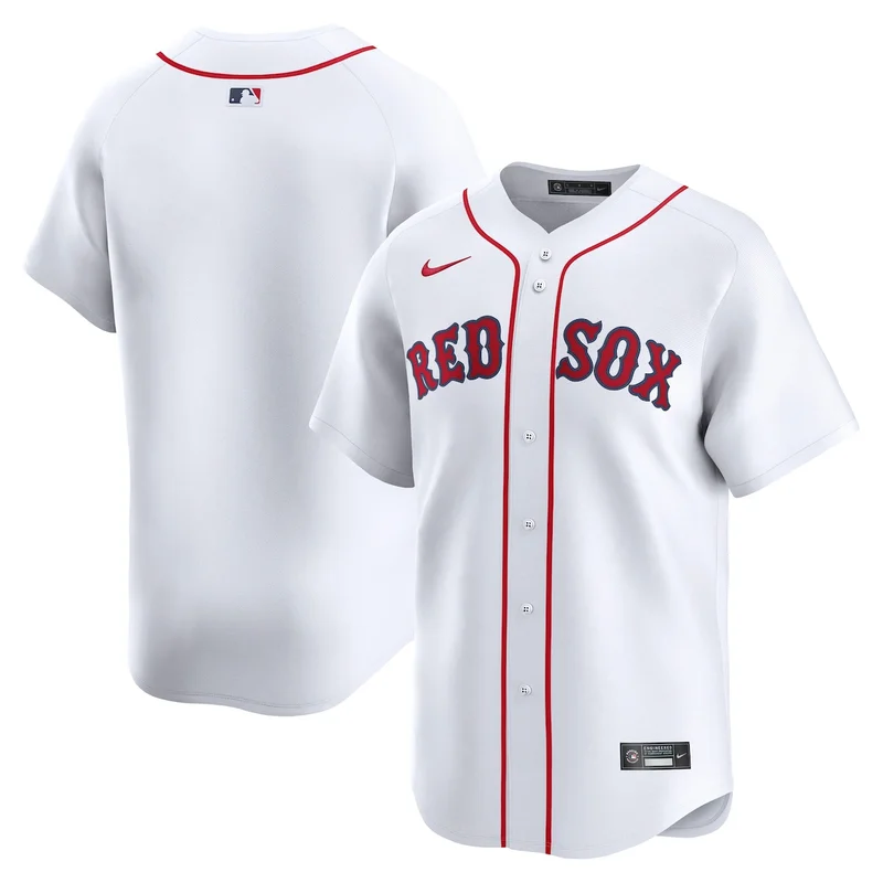 Boston Red Sox White Home Limited Jersey